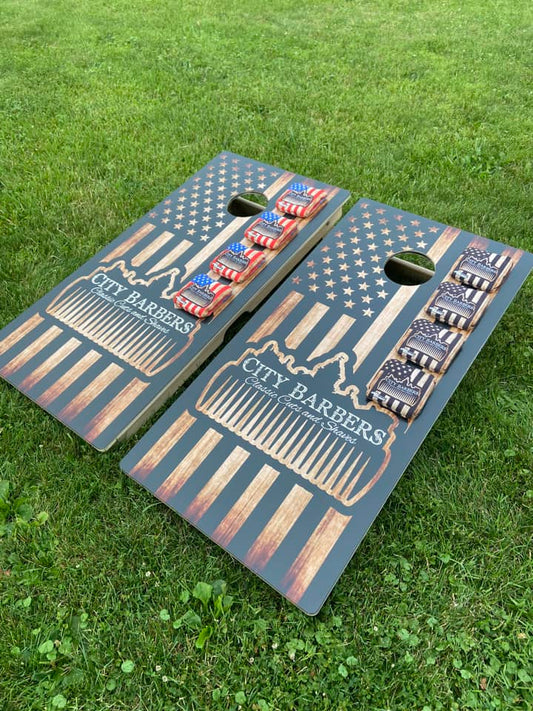 Custom Designed Cornhole Boards