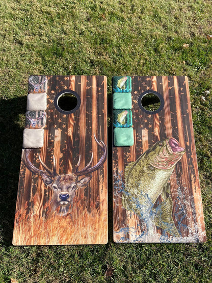 Custom Designed Cornhole Boards